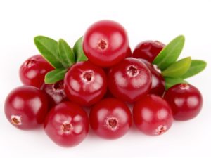 bunch of cranberries