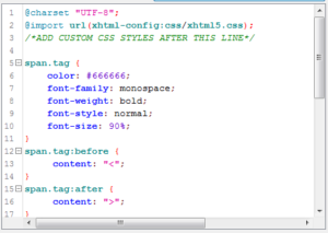 css style sheet