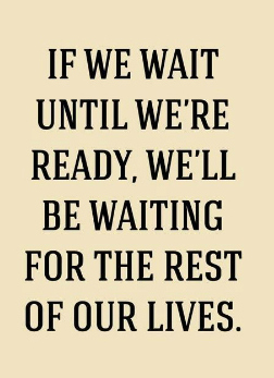 if we wait ...