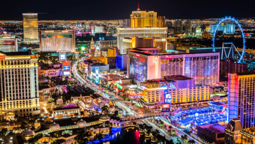 Las Vegas at night