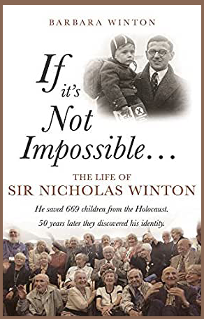 Sir Nicholas Winton book