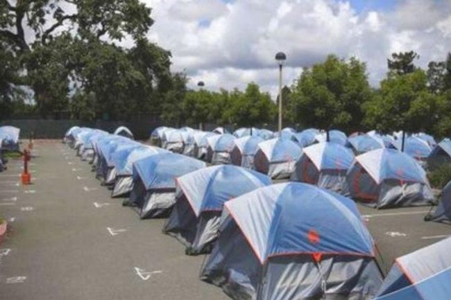 tent city